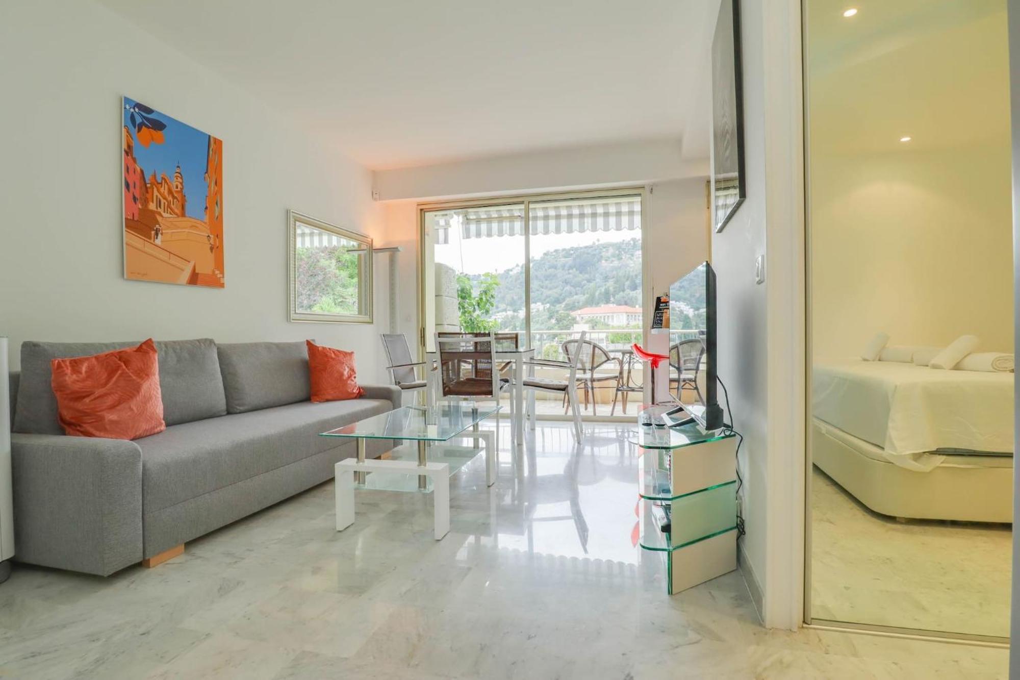 « La Grande Residence » Vue Mer, Piscine Menton Buitenkant foto