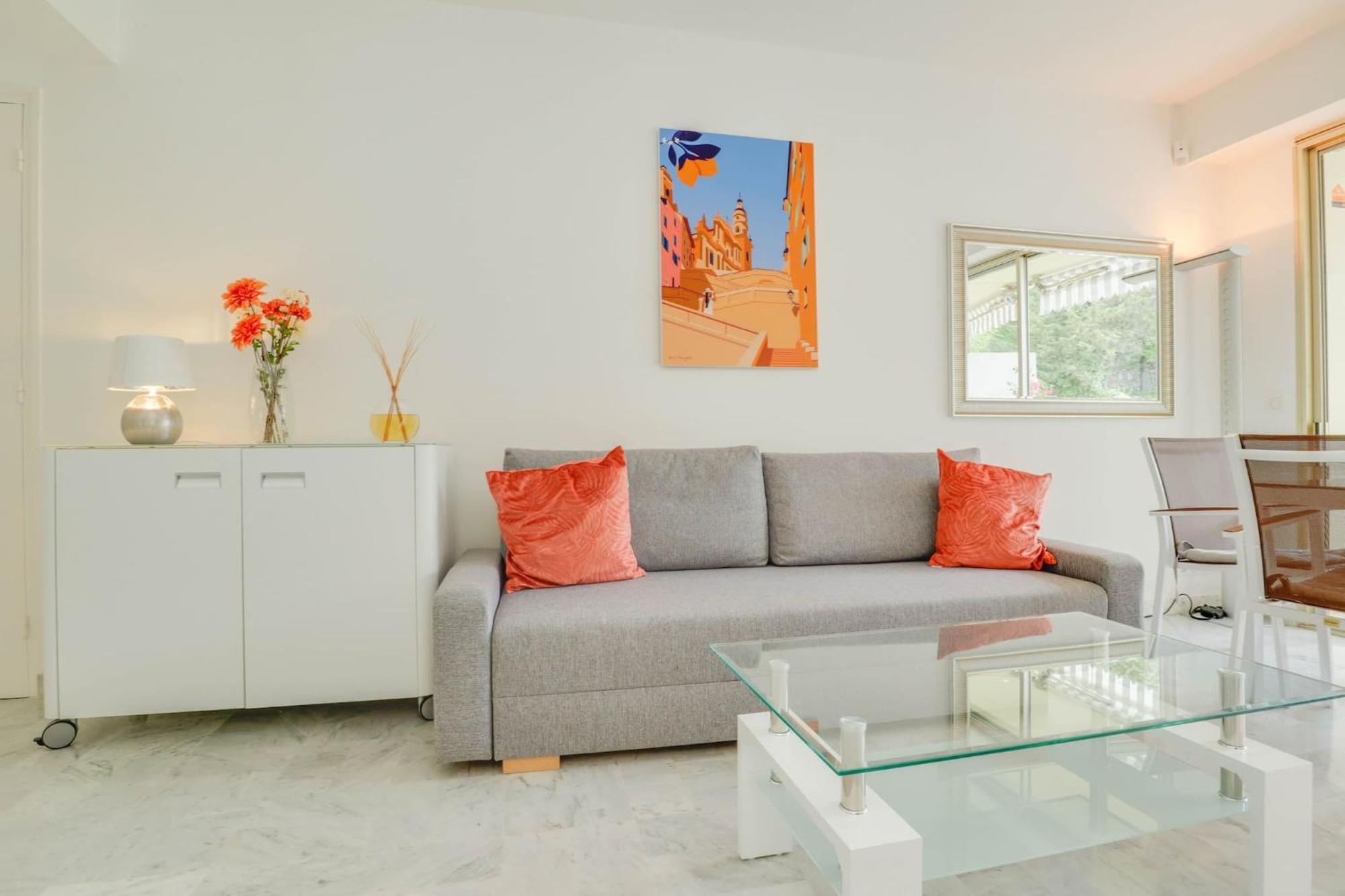 « La Grande Residence » Vue Mer, Piscine Menton Buitenkant foto