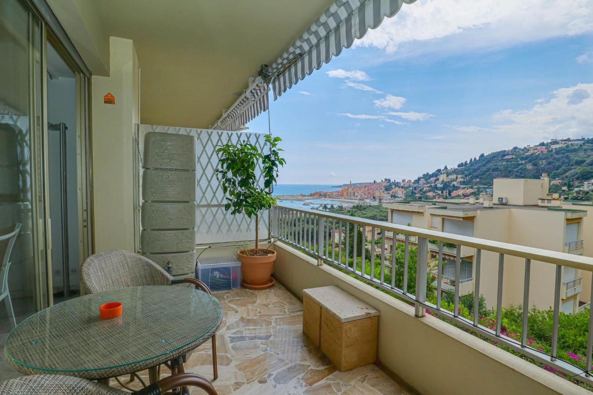 « La Grande Residence » Vue Mer, Piscine Menton Buitenkant foto
